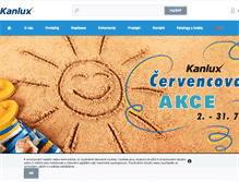 Tablet Screenshot of kanlux.cz